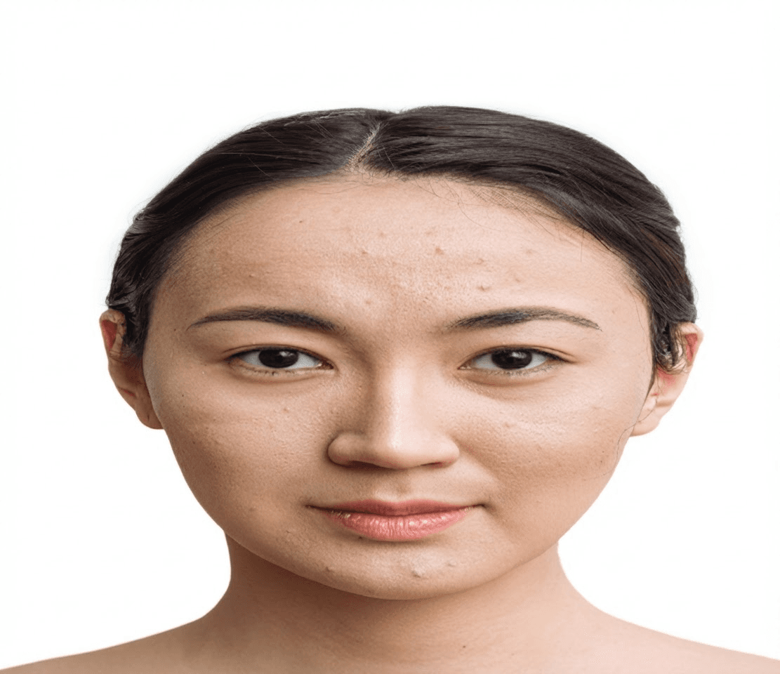 Laser Resurfacing — before, patient 1